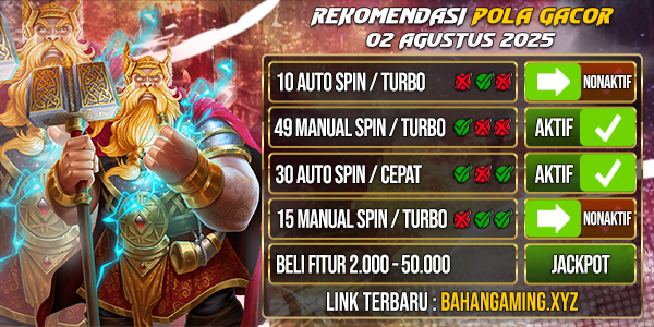 Bahantoto | Pola Gacor Hari Ini